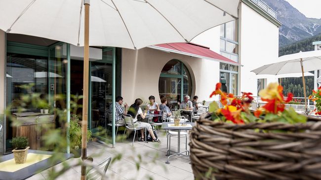 Badehotel Belvair Scuol Olanaklar fotoğraf